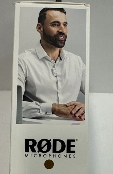 Mikrofonlar: Rode Wireless Go
Orijinal
Yaxa mikrofonu — 15