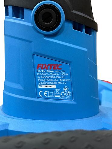 Ручные электроинструменты: №: 4336 Məhsulun adı: Elektrik mikser Fixtec FMX16002 240 V Brend — 2