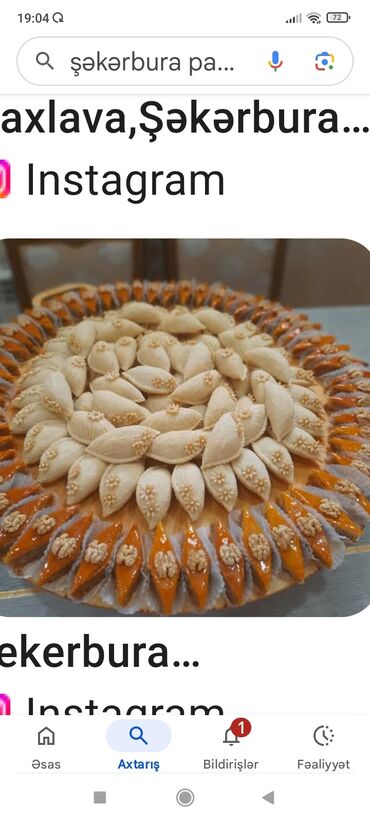 Un məmulatları: Milli şirniyyat assortimenti – əl işi • Şəkərbura: Ənənəvi kündə və — 7