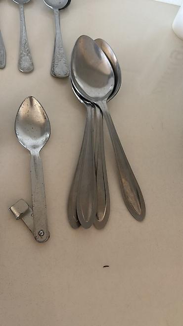 piknik süfrəsi: Mətbəx qaşıqları dəsti - Material: metal (paslanmayan rəngli, klassik — 3