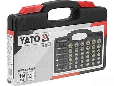 laserski metar: YATO YT-17565 – Set za reparaciju i obnavljanje navoja, 114 delova — 2
