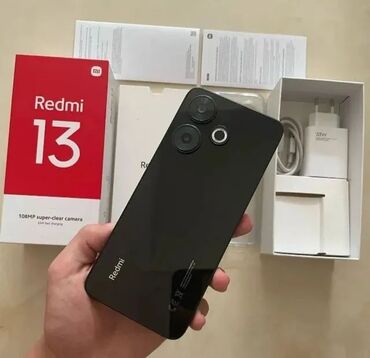 чехлы на телефон редми нот 13: Redmi, Redmi 13, 256 ГБ, цвет - Черный, 2 SIM