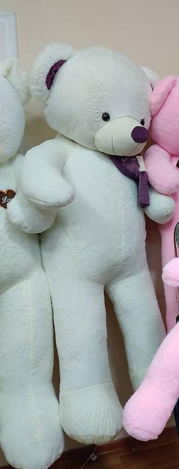 Игрушки: Огромная Мишка 180 см Бесплатная доставка 🧸60 см 1000 сом (Бесплатная — 4