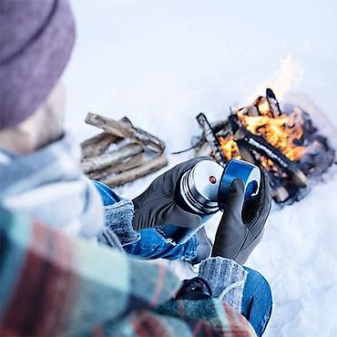 перчатки на зиму: Перчатки, варежки, Унисекс, Новый, цвет - Серый — 3
