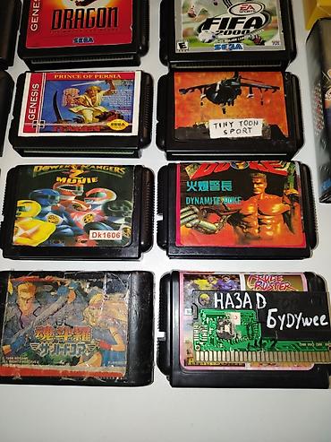 oyun alanı: Sega mega drive genesys üçün oyunlar qiymət 3 manatan 7 manata kimi — 10