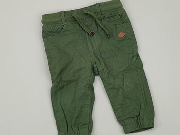 spodnie dresowe na szczupłego chłopca: Sweatpants, Coccodrillo, 3-6 months, condition - Good