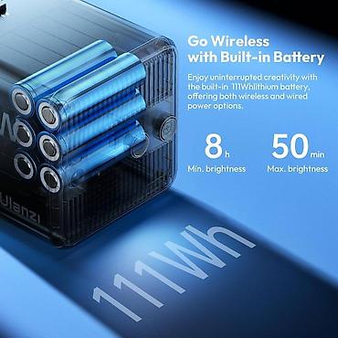 лит енержи: ULANZI 100W RGB портативный видеосвет с сетевым адаптером питания — 7