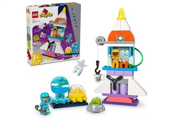 Игрушки: Lego Duplo 10422 3 в 1 Приключение на космическом шаттле🚀