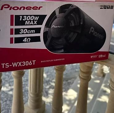 pioneer 5250: Pioneer TS-WX306T bas refleks subwoofer - Güc: 1300W MAX - Ölçü: 30 — 3