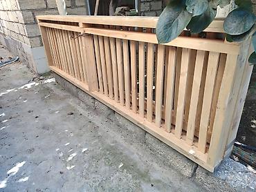 darvazalar sokuntu: Taxta darvaza/hasar paneli - Material: təbii ağac (şam tipli), şaquli — 2
