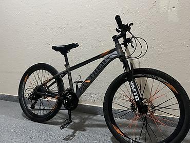 Dağ velosipedləri: Panther MTB dağ velosipedi - Çərçivə: yüngül alüminium, 24” təkər — 2