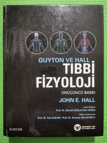 tibb kitabı pdf: Tibbi fizyoloji Guyton

Türkiyədən alınıb, original kitabdır. Yenidir