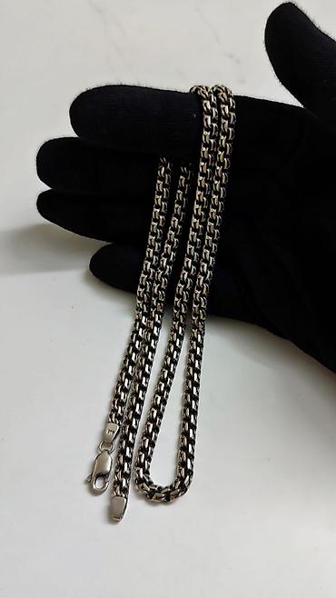 Серебряные наборы украшений: Серебряный набор: цепь и крест - Материал: серебро 925 (проба на — 5