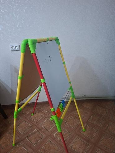 cadır evlər: Uşaq üçün ikiüzlü tədris lövhəsi - A-formalı, yığma konstruksiya — 1