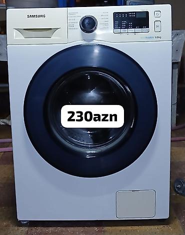 Elektronika: Samsung paltaryuyan maşın – EcoBubble, 6 kq - Ön yükləməli model - — 1