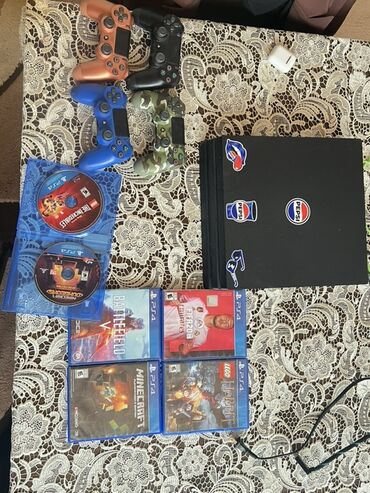 плейстейшен 2 цена: PlayStation 4 komplekti - Konsol: PS4 (üst hissəsində Pepsi