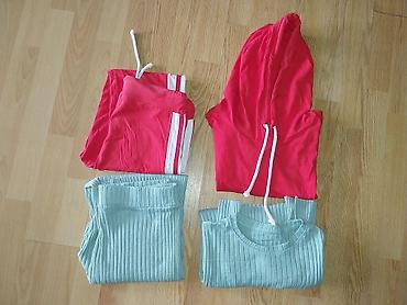 Kompleti: Ženska odeća – set majica i trenerki - Tri pamučne majice sa kratkim — 9