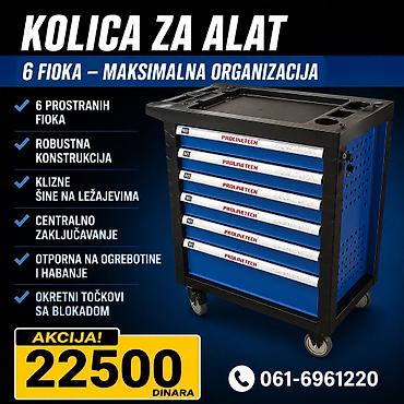 plazma kugla: Kolica za alat – 6 fioka, maksimalna organizacija - 6 prostranih — 1