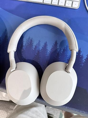 se electronics: Беспроводные наушники Sony WH-1000XM5, бежевый цвет. Все в комплекте — 1