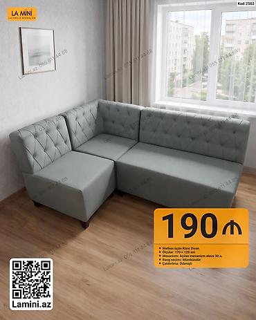 baliş: Künc divan, Mətbəx üçün, Açılan — 1