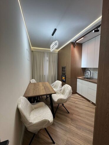 2 комнатная квартира в джале: 1 комната, 47 м², Элитка, 2 этаж, Дизайнерский ремонт