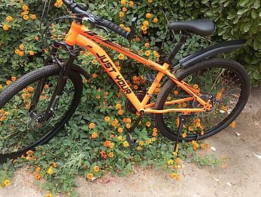 zigzag velosiped: Dağ velosipedi – JUST YOUR (MTB) - Rəng: parlaq narıncı, qara — 6