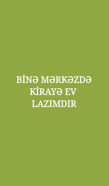 kreditle menziller 2020: Mənzil kirayələyirəm