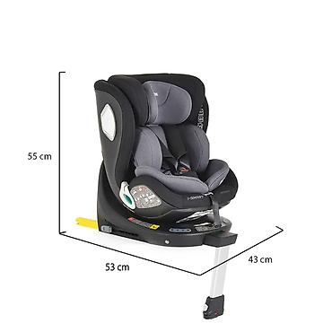 Autosedišta: AUTO SEDIŠTE CANGAROO ROTACIONO 360 iSmart i-Size 40–150 cm – Black — 11