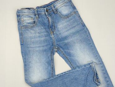 czarna spódniczka jeansowa: Jeans, Zara, 7 years, 122, condition - Good