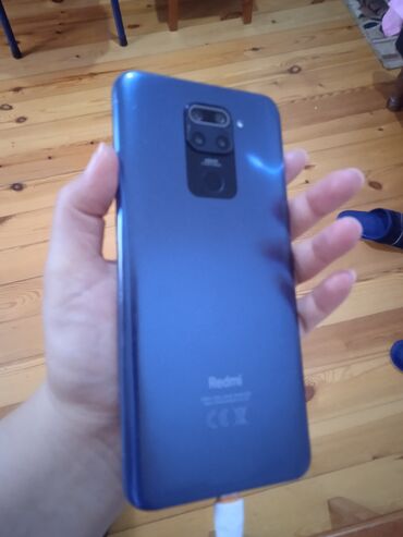 Xiaomi: Xiaomi Redmi 9C, 128 GB, rəng - Göy, 
 Barmaq izi, İki sim kartlı