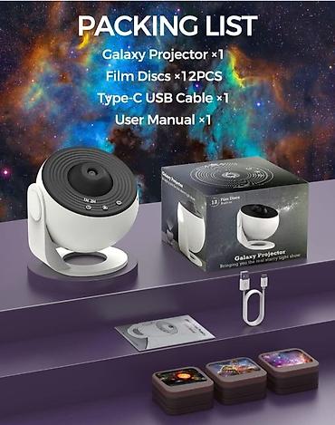 Прожекторы: Galaxy projector 12 disk
95 azn alınıb — 1