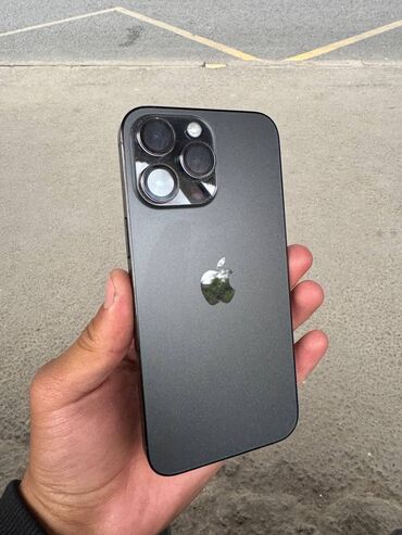 Apple iPhone: IPhone 14 Pro Max, Б/у, 256 ГБ, Black Titanium, 85 %