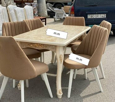 Sifarişlə masa və oturacaq dəstləri: Dördbucaq masa, Qonaq otağı üçün, 6 nəfər, Açılan, Azərbaycan, Zəmanətli -da lalafo.az — 11 Sifarişlə masa və oturacaq dəstləri: Dördbucaq masa, Qonaq otağı üçün, 6 nəfər, Açılan, Azərbaycan, Zəmanətli — 11