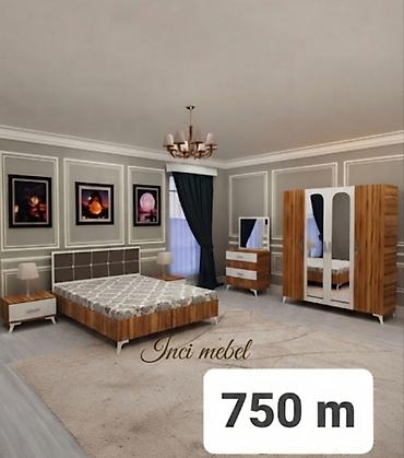 mebel termo: İkinəfərlik çarpayı, Termo, Dolab, 2 tumba, Azərbaycan, Yeni — 1