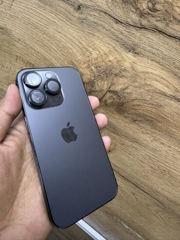 айфон 13 цена в бишкеке бу: IPhone 14 Pro, Колдонулган, 256 ГБ, Графит, Коргоочу айнек