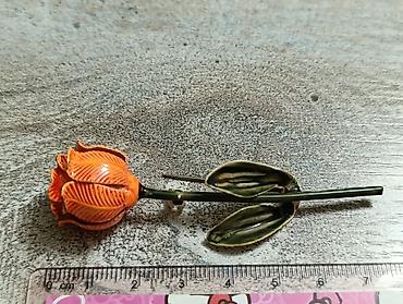 Броши: Продается 1. кольцо мельхиор со вставкой бирюза размер 17СССР 2 — 5