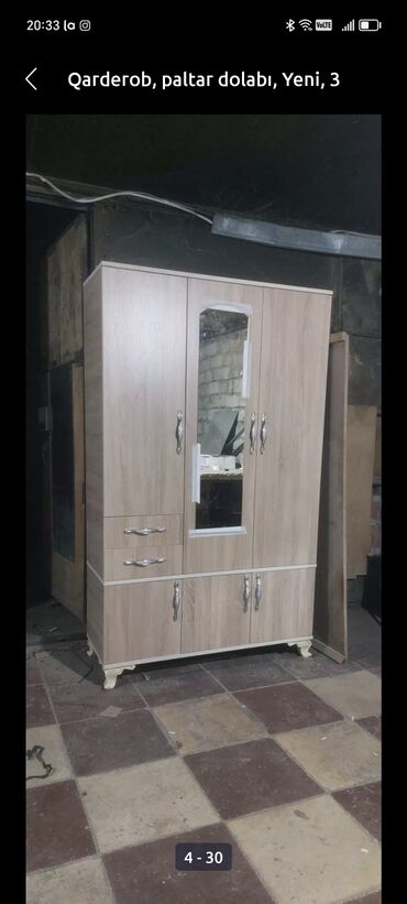 Dolablar: Yeni, Açılan, 4 qapılı Düz dolab, Qarderob, paltar dolabı, Azərbaycan — 7