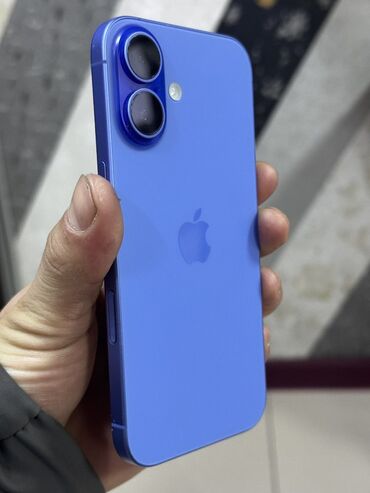 Apple iPhone: IPhone 16, 256 ГБ, Синий, Кабель, 100 % — 5