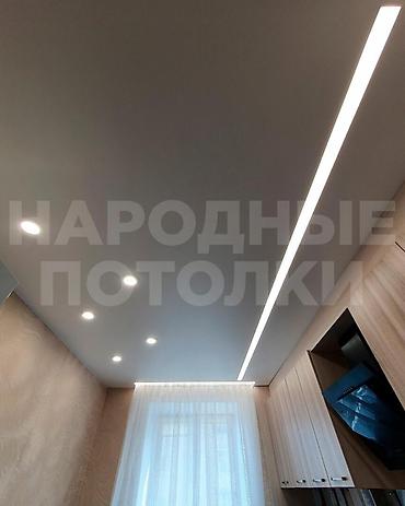 Натяжной потолок: Натяжной потолок Глянцевое, Матовое, 3D потолки Гарантия, Бесплатная консультация, Бесплатный замер — 2