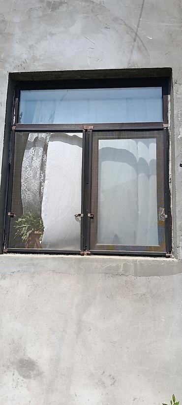 Pəncərələr: Plastik pəncərə və tor sistemləri - Material: PVC/profil (qəhvəyi — 2