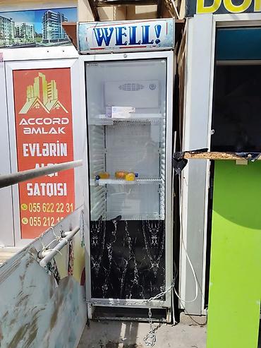 Soyuducu avadanlığı: Vitrin soyuducu Tam islekdir usda mali deyil.Qiymet 360 azn Unvan Er — 1