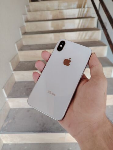 iphone xs max yeni: IPhone X, 64 GB, Gümüşü, Face ID