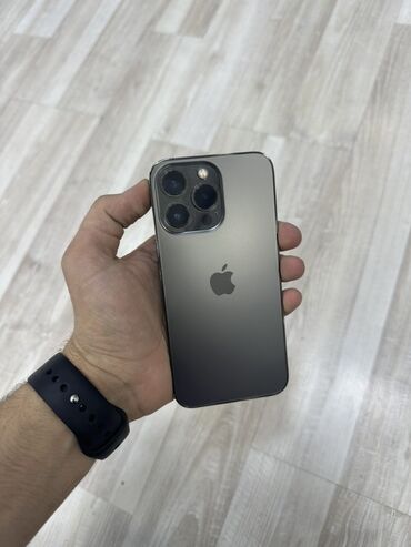 işlənmiş iphone 13 pro: IPhone 13 Pro, 128 GB, Black Titanium, Simsiz şarj