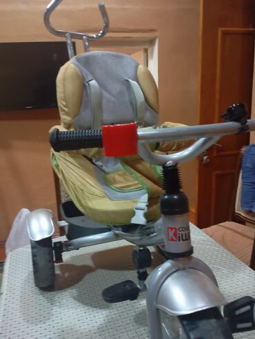 Uşaq velosipedləri: Kiwicool uşaq üçtəkərli velosipedi - 3 təkərli stabil konstruksiya — 6