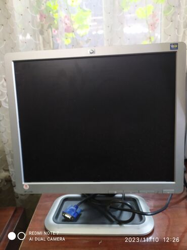 монитор 19 дюймов широкоформатный: Монитор, HP, Б/у, LCD