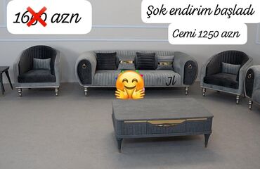 gəncədə divan: Divan kreslo desti yeni