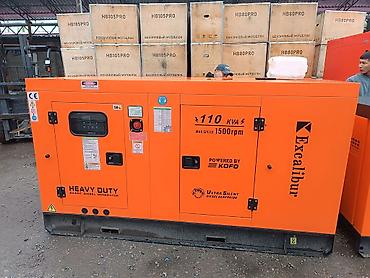 Генераторы: Дизель-генератор Excalibur KPT110R (Ultra Silent, Heavy Duty) — 1