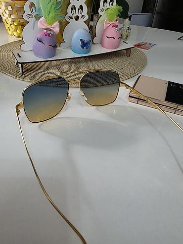 Naočare: Cartier sunčane naočare – aviator/kvadratni hibrid - Okvir: metal — 9