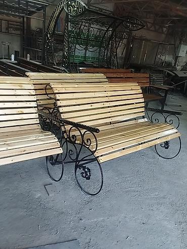 базарить: Скамейка Металл, Со спинкой, С крышей — 5