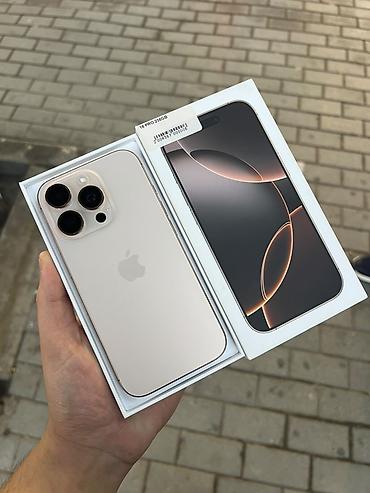 iphon 16: IPhone 16 Pro, 256 GB, Natural Titanium, Face ID — 1